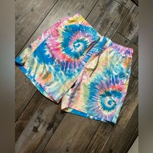 Boardies Men's Medium Spiral Tie Dye III Swim Short Trunks ‎ 5 1/2" Pockets